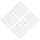 1600 Pcs Plastic Hinged Screw Caps For Screw Head Protection 8