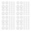 1600 Pcs Plastic Hinged Screw Caps For Screw Head Protection 6