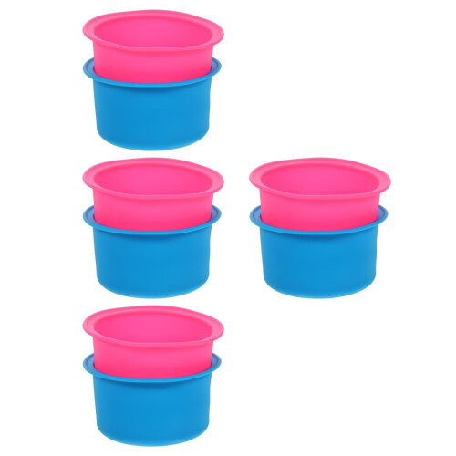8 Pcs Wax Melting Container Heater Inner Pot Silicone Non-Stick 2