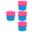 8 Pcs Wax Melting Container Heater Inner Pot Silicone Non-Stick 8
