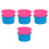 8 Pcs Wax Melting Container Heater Inner Pot Silicone Non-Stick 7