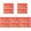300 Pcs Chinese New Year Red Envelopes Rabbit Year Mixed Style 2