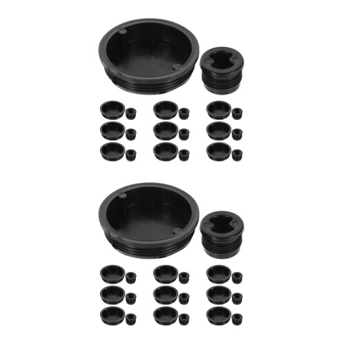 40 Pcs Bung Cap For Gallon Barrel Plastic Drum Replacement 1