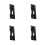 4Pcs Heavy Duty Iron Sofa Connectors With Screws 4