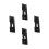 4Pcs Heavy Duty Iron Sofa Connectors With Screws 8
