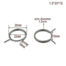 (C) 3pcs Door Handle Springs Door Lever Knob Latch Replacement Coil Torsion Spring-hao f54