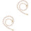 2Pcs Clothes Chain Decor Diy Hat Wedding Patch Brooch Rhinestone Shape 5