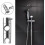 (24MM)Shower Head Bracket, Shower Head Holders Replacement Shower Riser Rail (size:19mm) f54 5