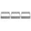 3Pcs Square Mousse Mold Stainless Steel Cake Inch 3