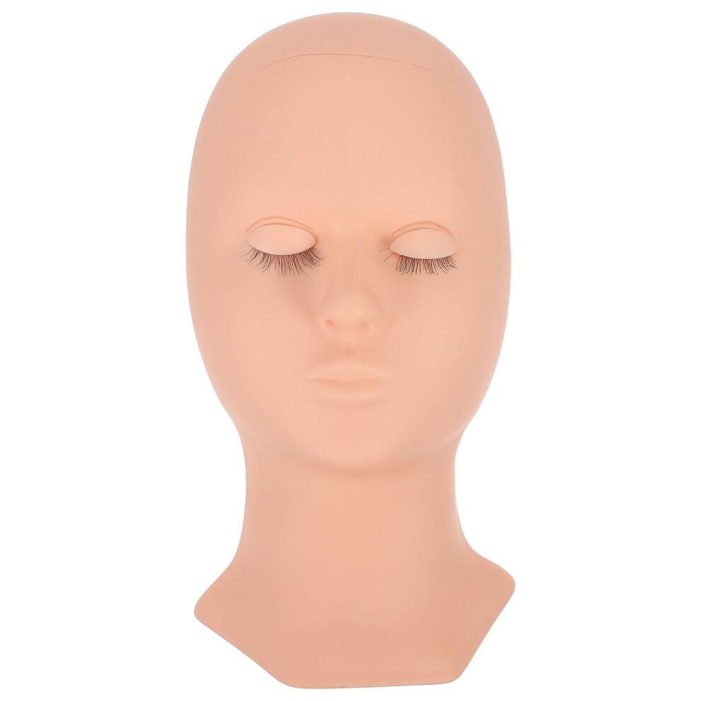 Aboofan 2Pcs Lash Mannequin Head And 2Pcs Eyelids Set For Eyelash Extension