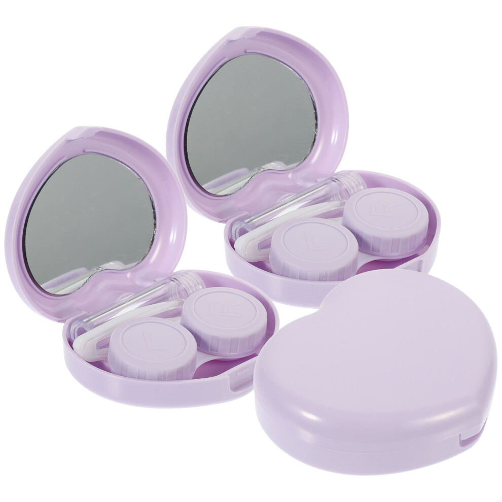 Villcase 6 Sets Travel Cases With Mirror