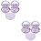6 Sets Travel Cases With Mirror 8