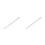 2Pcs Solid Color Silicone Wristband For Kids (Grey) 4