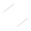 2Pcs Solid Color Silicone Wristband For Kids (Grey) 5