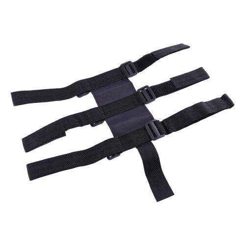 2Pcs Extinguisher Strap Vehicle Flashlight Cup Holder Black 1
