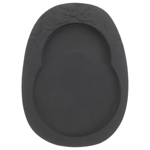 4Pcs 5-Inch Covered Inkstone With Dragon Carving For Calligraphy 1