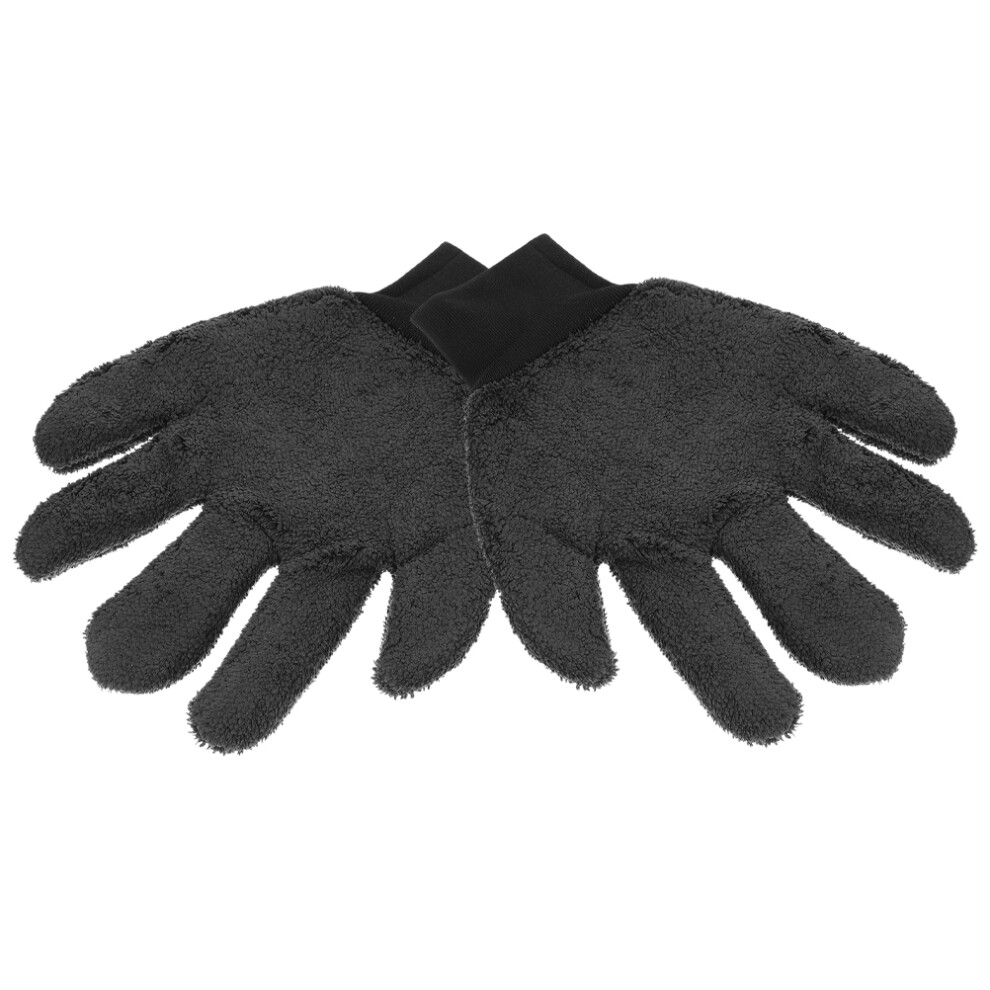 Aboofan Coral 3 Pairs Reusable Washable Car Wash And Dusting Gloves