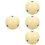 4Pcs Resin Billiard Balls Reusable Wear-Resistant Training Pool Balls 8