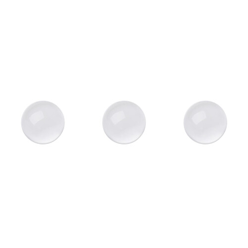 3Pcs 90Mm Crystal Ball Photography Prop Glass Sphere Display 1
