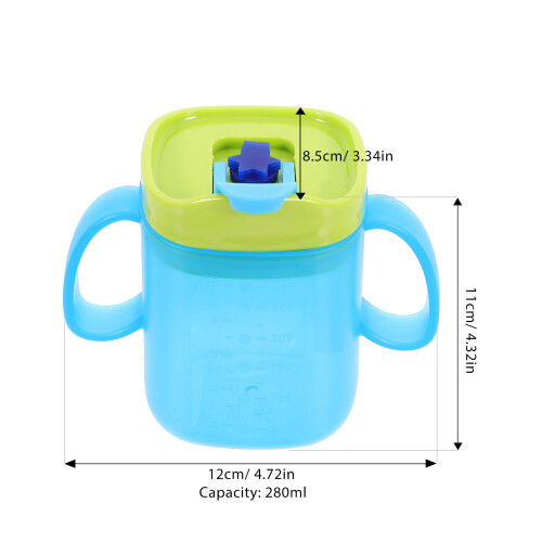 Spill Proof Straw Cup For Adults And Elderly Care 1