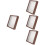 4Pcs Wooden Dried Flower Frame Display Stand Shadow Box Case 8
