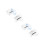 4 Pcs Plastic Nail Art Square Stampers Transfer Tools 7