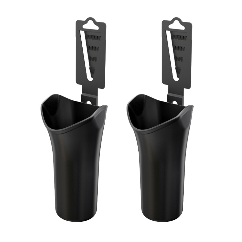 4 Pcs Folding Storage Bucket For Umbrellas Car Seat Back Black 031049653056