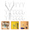 30 Pcs Metal Pegboard Hooks For Home Garage Shop Utility 8