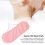 Schilddrüsen-Rizinusöl-Halswickel 30x11cm rosa 6