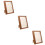 3Pcs Medal Display Case Shadow Box Frame 11