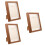 3Pcs Medal Display Case Shadow Box Frame 9