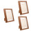 3Pcs Medal Display Case Shadow Box Frame 8