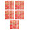 120 Pcs Red Envelopes For Chinese Lunar New Year Decorations 4