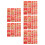 120 Pcs Red Envelopes For Chinese Lunar New Year Decorations 5