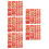 120 Pcs Red Envelopes For Chinese Lunar New Year Decorations 8