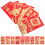 120 Pcs Red Envelopes For Chinese Lunar New Year Decorations 3