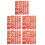 120 Pcs Red Envelopes For Chinese Lunar New Year Decorations 7