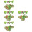 16 Pcs Artificial Aquarium Plants Fish Tank Decor 7