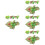 16 Pcs Artificial Aquarium Plants Fish Tank Decor 6