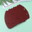 180 Pcs Triangle Sand Paper With Holes Flocking Self Adhesive Dark Red 3