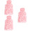 3Pcs Comfortable And Supple Hot Water Bag Cover 7