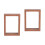 2 Pcs Double Sided Glass Picture Frame Transparent Specimen Clip 4