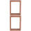 2 Pcs Double Sided Glass Picture Frame Transparent Specimen Clip 5