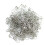 3000 Pcs Cucurbit Shape Safety Clothes Silver 11