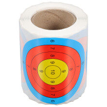 4 Rolls Fluorescent Adhesive Target Stickers