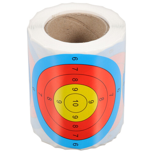 4 Rolls Fluorescent Adhesive Target Stickers