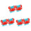 3Pcs Baby Swimming Arm Ring Inflatable Pool Safety Float 3