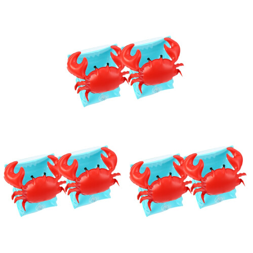 3Pcs Baby Swimming Arm Ring Inflatable Pool Safety Float 2