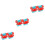 3Pcs Baby Swimming Arm Ring Inflatable Pool Safety Float 6
