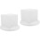 2 Sets Foam Cake With Stand Decorative Dummy Model For Wedding 6